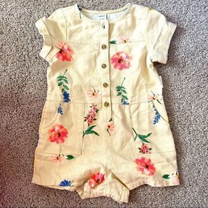 NWT Old Navy Floral Romper 12-18 mo